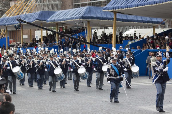 Roma 2 giugno 2024. Esibizione Bande musicali delle Forze Armate e Forze di Polizia