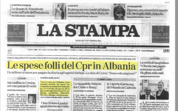 La Stampa: 