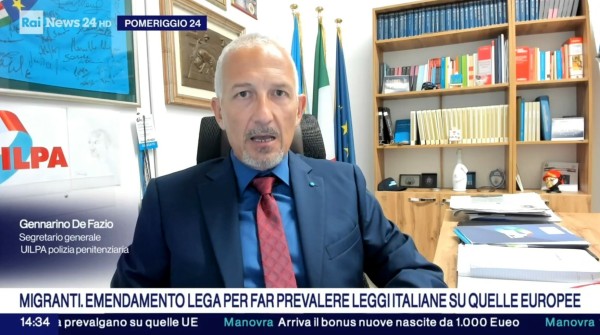 Rainews 24 - Albania qualcosa non torna! - Intervista alla UILPA Polizia Penitenziaria