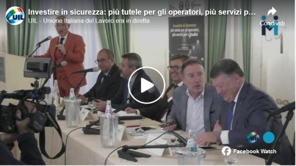 VIDEO | Investire in sicurezza: più tutele per gli operatori, più servizi per i cittadini