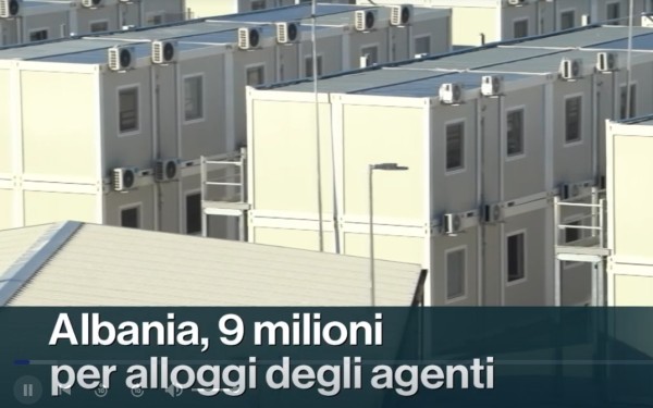 TG3 - Esplode il caso dei costi per la polizia in Albania