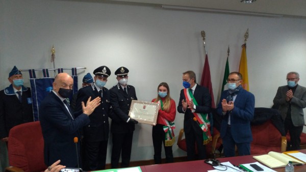 Trapani: Conferita la cittadinanza onoraria alla Polizia Penitenziaria