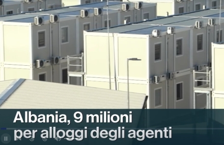 TG3 - Esplode il caso dei costi per la polizia in Albania